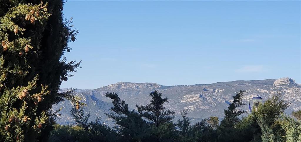 Villa T3 A 10' De Cassis - Piscine Privee Et Cuisine D'Ete Exterieure Carnoux-en-Provence 外观 照片